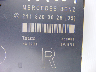 MODULO ELECTRONICO, MERCEDES-BENZ, CLASE E (BM 211) BERLINA