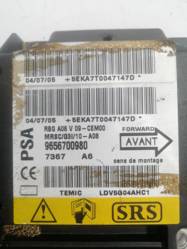  CENTRALITA AIRBAG PEUGEOT 1007 