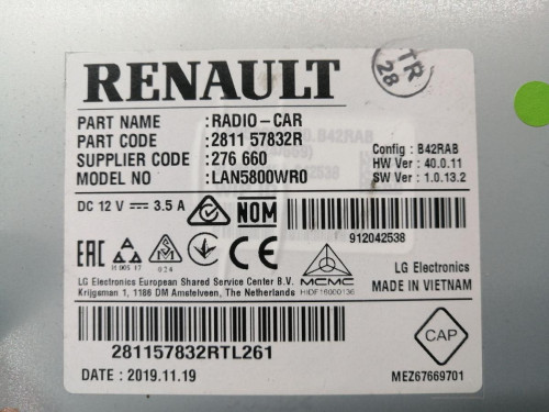  NO IDENTIFICADO DACIA SANDERO II 