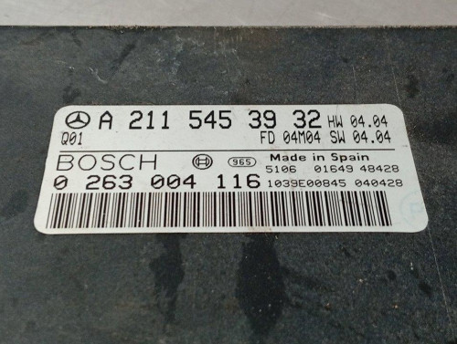  MODULO ELECTRONICO MERCEDES-BENZ CLASE E (BM 211) FAMILIAR 