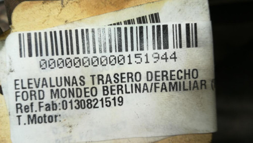  ELEVALUNAS TRASERO DERECHO 