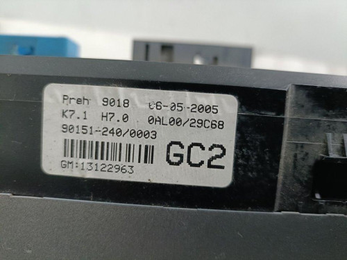 MANDO CLIMATIZADOR Opel ASTRA H GTC 