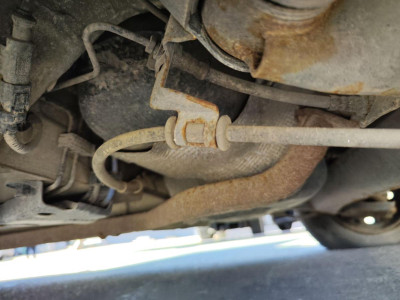 TUBO ESCAPE TRASERO, FIAT, II PANDA (169)