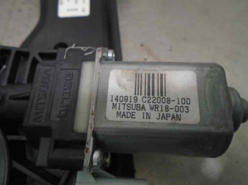  ELEVALUNAS DELANTERO DERECHO Nissan QASHQAI (J11E) 
