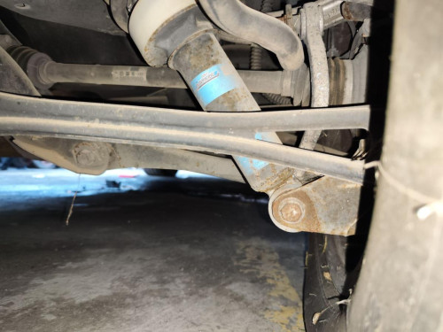 TRANSMISION TRASERA DERECHA б/у