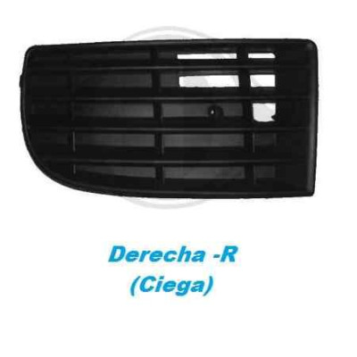 REJILLA PARAGOLPES DERECHA