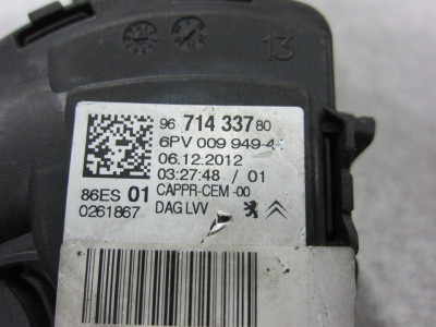 POTENCIOMETRO PEDAL, PEUGEOT, 207