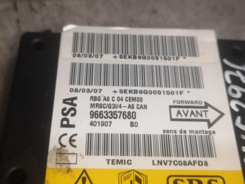 CENTRALITA AIRBAG Citroen C2 