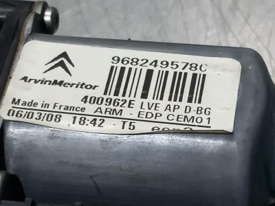 ELEVALUNAS DELANTERO DERECHO, CITROEN, GRAND C4 PICASSO
