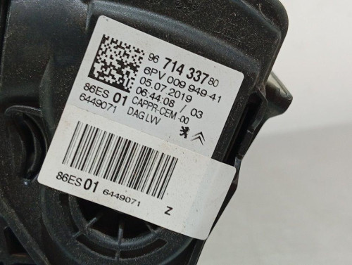  PEDAL ACELERADOR PEUGEOT 2008 