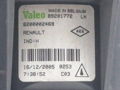 FARO ANTINIEBLA IZQUIERDO, RENAULT, MODUS I