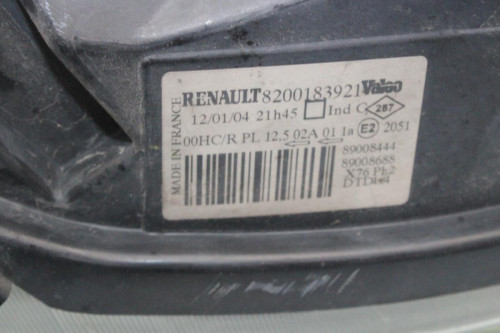 FARO DERECHO Renault KANGOO I (F/KC0) 