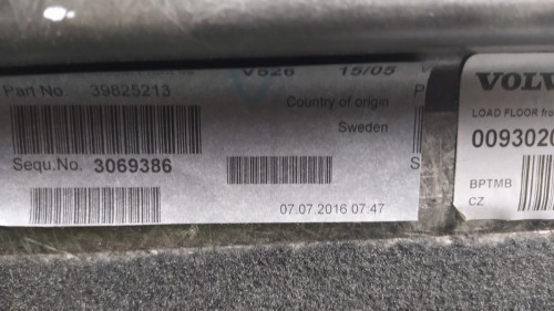 TAPA MALETERO Volvo XC90 