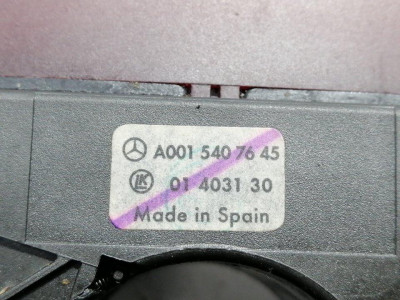 MANDO LUCES, MERCEDES-BENZ, CLASE ML (BM 163)