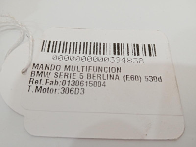MANDO MULTIFUNCION, BMW, SERIE 5 BERLINA (E60)
