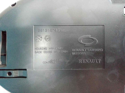 CUADRO INSTRUMENTOS, RENAULT, FLUENCE