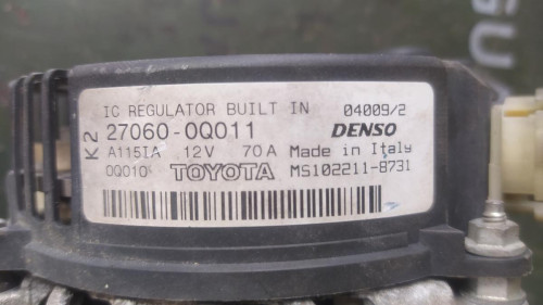 ALTERNADOR TOYOTA AYGO (KGB/WNB) 
