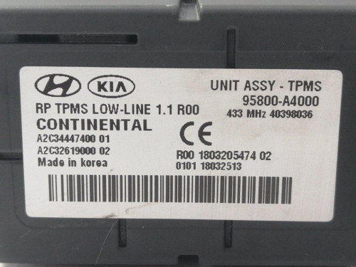  MODULO ELECTRONICO, KIA, CARENS (RP) 