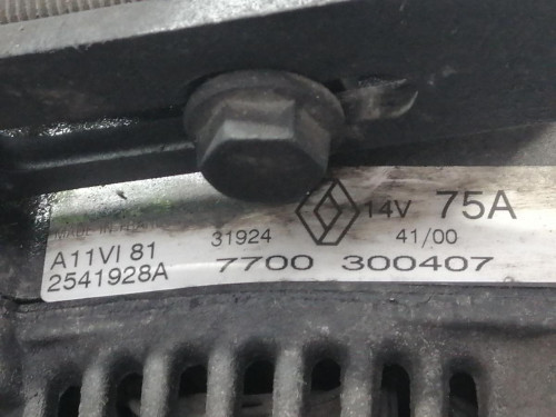  ALTERNADOR, RENAULT, MASTER COMBI 