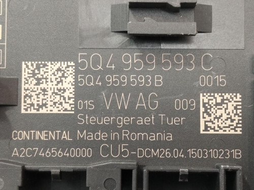  MODULO ELECTRONICO, SEAT, LEON (5F1) 