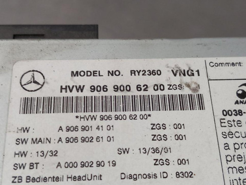  PANTALLA MULTIFUNCION VOLKSWAGEN CRAFTER COMBI (2E) 