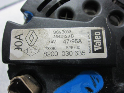 ALTERNADOR, RENAULT, SCENIC RX4 (JA0)