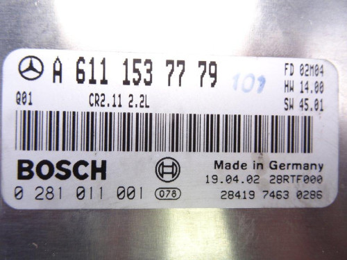 CENTRALITA MOTOR UCE, MERCEDES-BENZ, CLASE C (BM 203) BERLINA