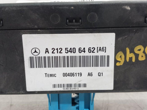  MODULO ELECTRONICO MERCEDES-BENZ CLASE E (BM 212) FAMILIAR 