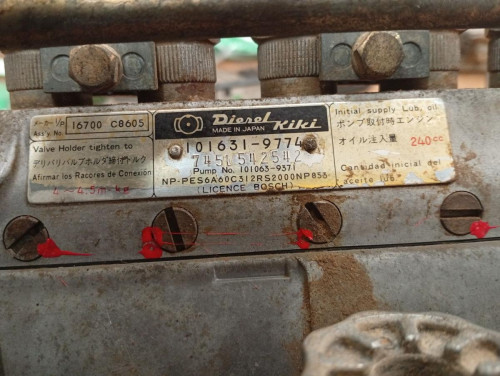 BOMBA INYECCION Nissan PATROL (K/W 160) 