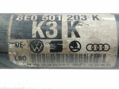 TRANSMISION TRASERA DERECHA, AUDI, A4 BERLINA (8E)
