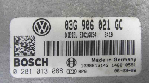  CENTRALITA MOTOR UCE VOLKSWAGEN TOURAN (1T1) 
