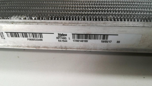 RADIADOR AGUA Citroen C5 BERLINA 