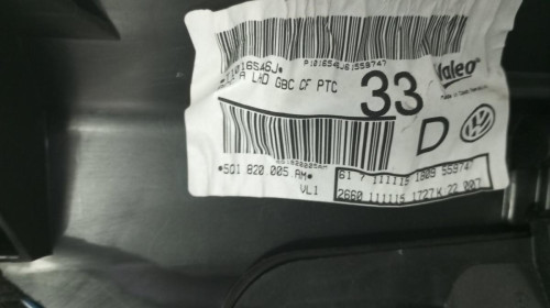 CALEFACCION ENTERA NORMAL Volkswagen GOLF VII (5G1/BE1) 