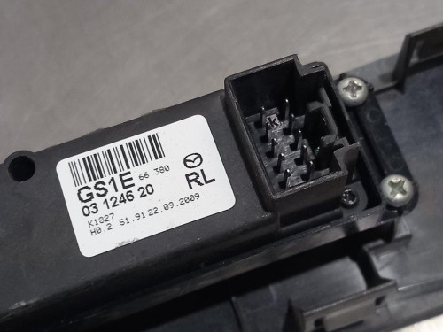 MANDO ELEVALUNAS TRASERO IZQUIERDO Mazda 6 FAMILIAR (GH) 