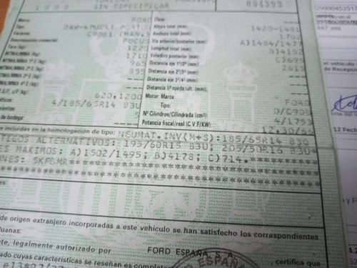  FORD FOCUS BERLINA (CAK) 
