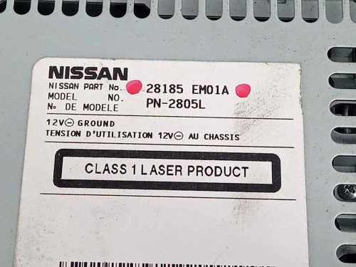  SISTEMA AUDIO / RADIO CD Nissan TIIDA (C11X/SC11X) 