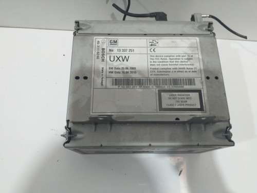  SISTEMA AUDIO / RADIO CD OPEL INSIGNIA BERLINA 