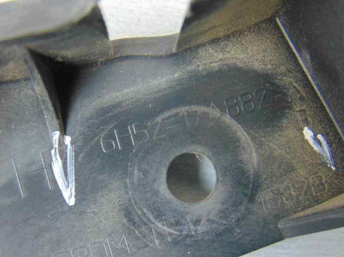 MOLDURAS TRASERAS used