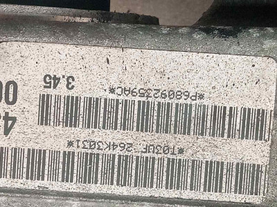 DIFERENCIAL TRASERO, JEEP, GRAND CHEROKEE (WK)