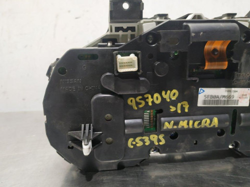  CUADRO INSTRUMENTOS, NISSAN, MICRA (K14) 