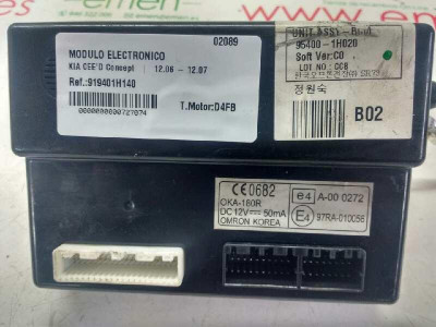 MODULO ELECTRONICO, KIA, CEED (ED)