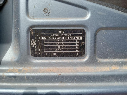  FORD FIESTA (CBK) 