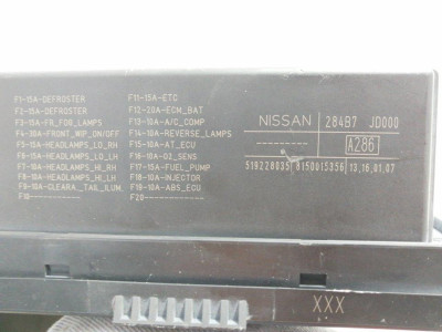 CAJA RELES / FUSIBLES, NISSAN, QASHQAI (J10)
