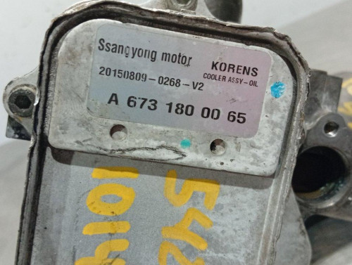  ENFRIADOR ACEITE MOTOR SSANGYONG TIVOLI 