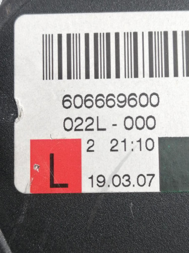  CINTURON SEGURIDAD TRASERO IZQUIERDO AUDI Q7 (4L) 