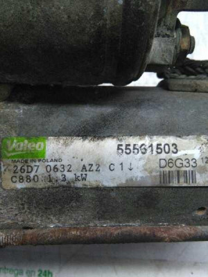 MOTOR ARRANQUE, OPEL, CORSA D