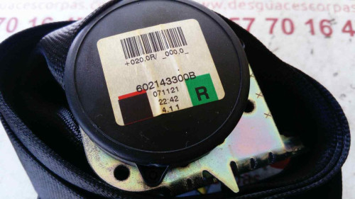 CINTURON SEGURIDAD TRASERO DERECHO OPEL ASTRA H BERLINA 
