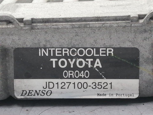  INTERCOOLER, TOYOTA, AURIS (E15) 