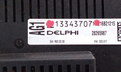 MANDO CALEFACCION / AIRE ACONDICIONADO, OPEL, ASTRA J BERLINA 5P