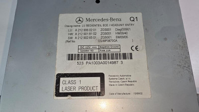 SISTEMA AUDIO / RADIO CD, MERCEDES-BENZ, CLASE E (BM 212) LIM.